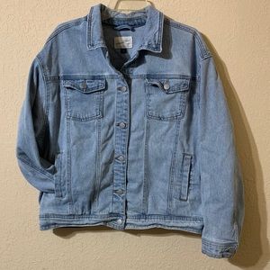 target denim jacket plus size